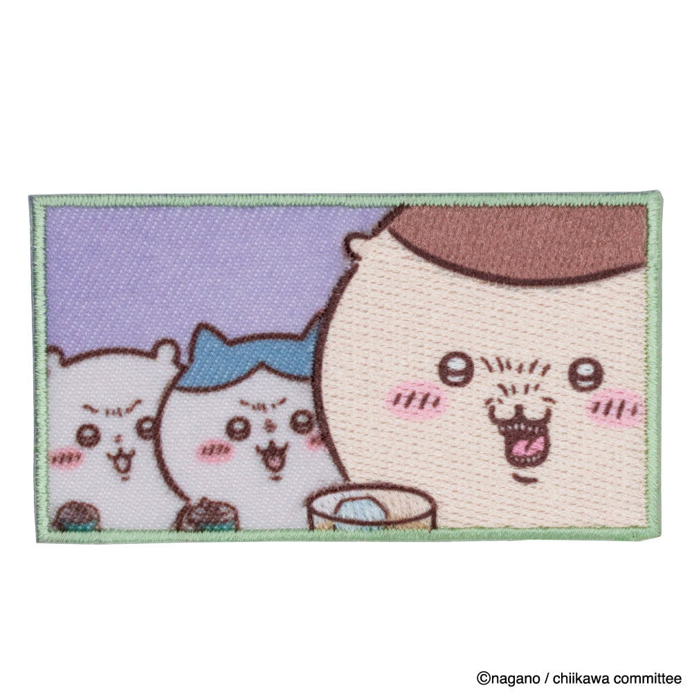 치이카와 자수 와펜 (타이틀 WP 밤만쥬)