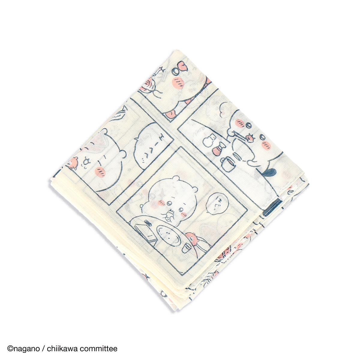 Chiikawa Handkerchief (Munch Munch Beige)
