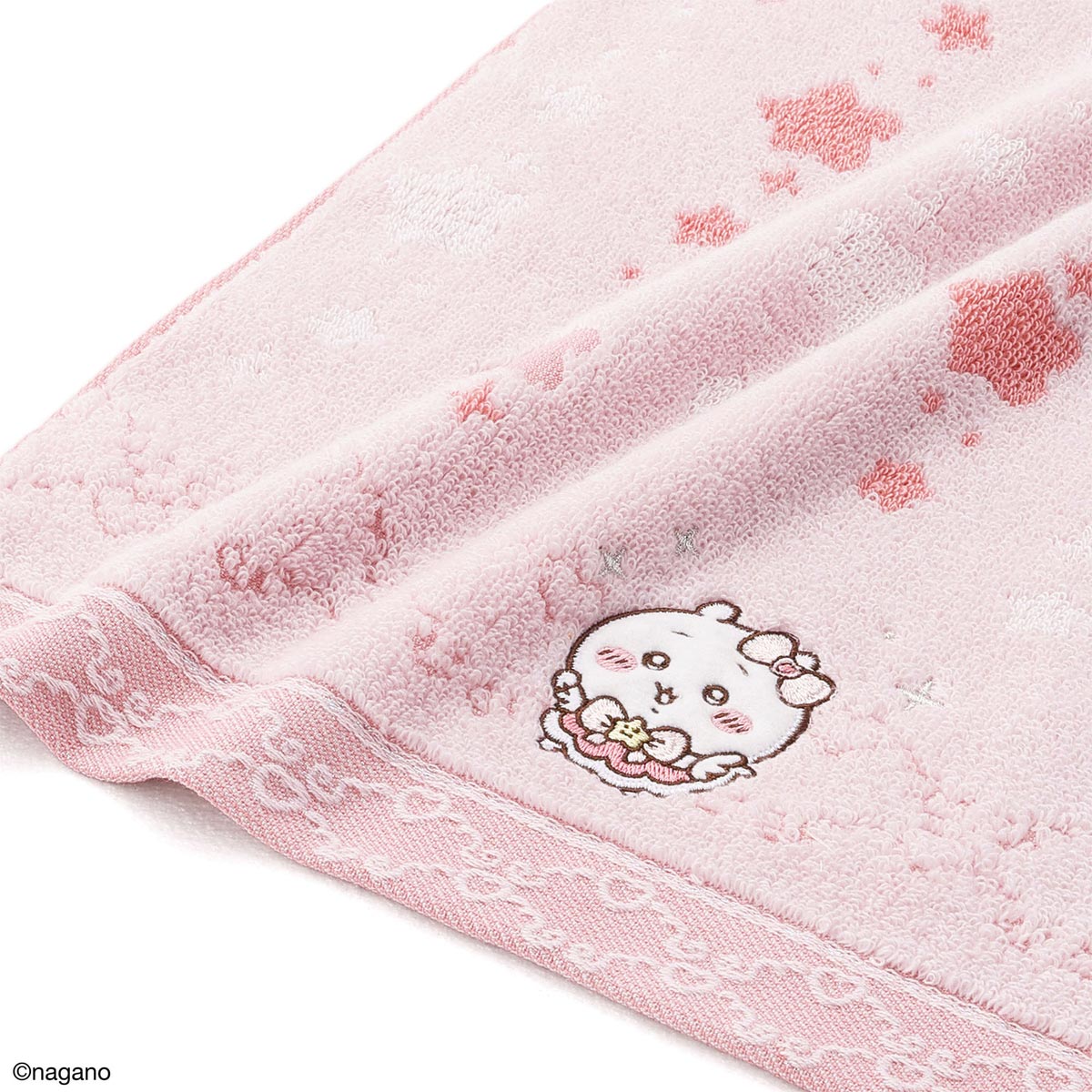 吉伊卡哇 魔法吉伊卡哇 小方巾 (總覺得超級魔法 - 粉紅色)