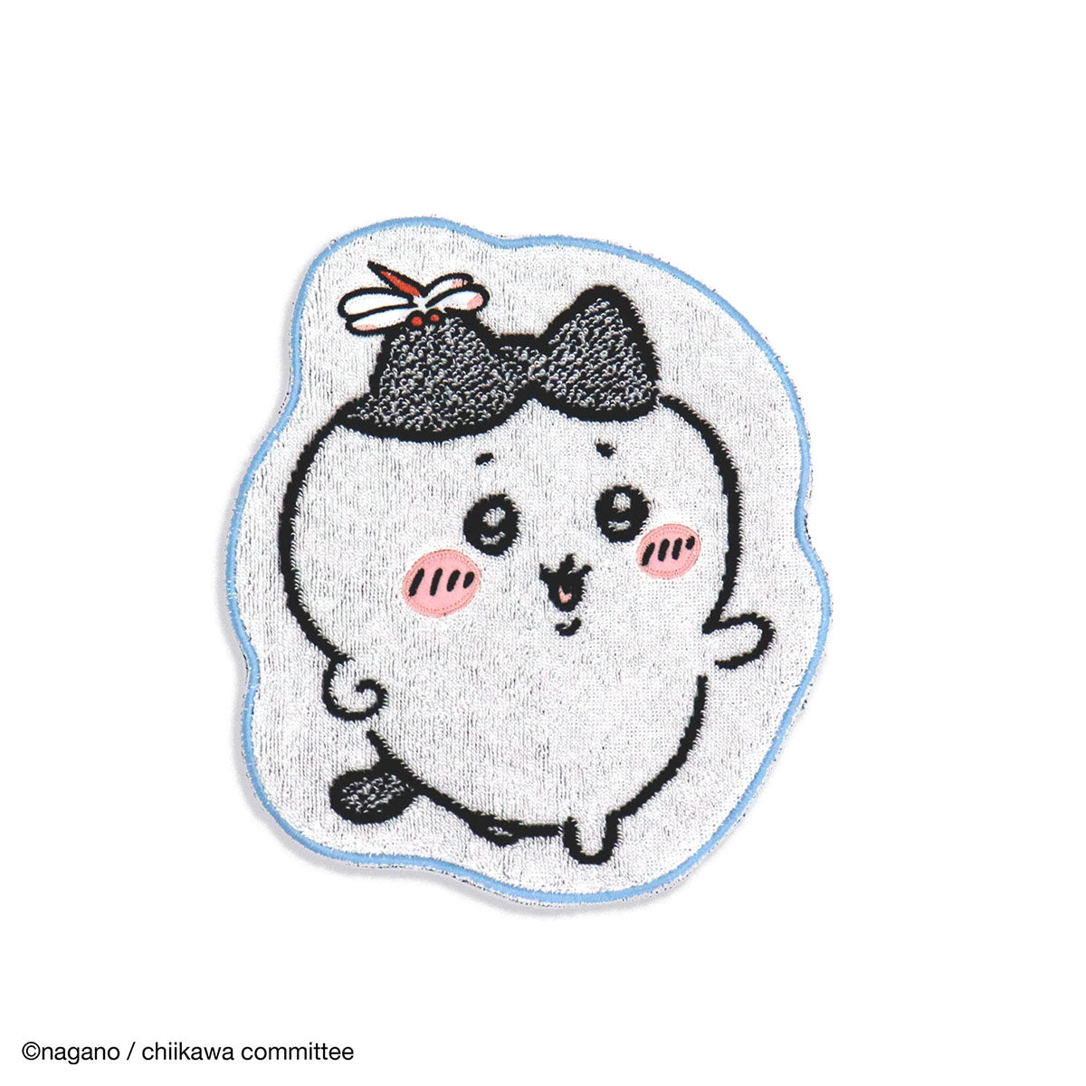 Chiikawa Die-Cut Towel Handkerchief (Blue)