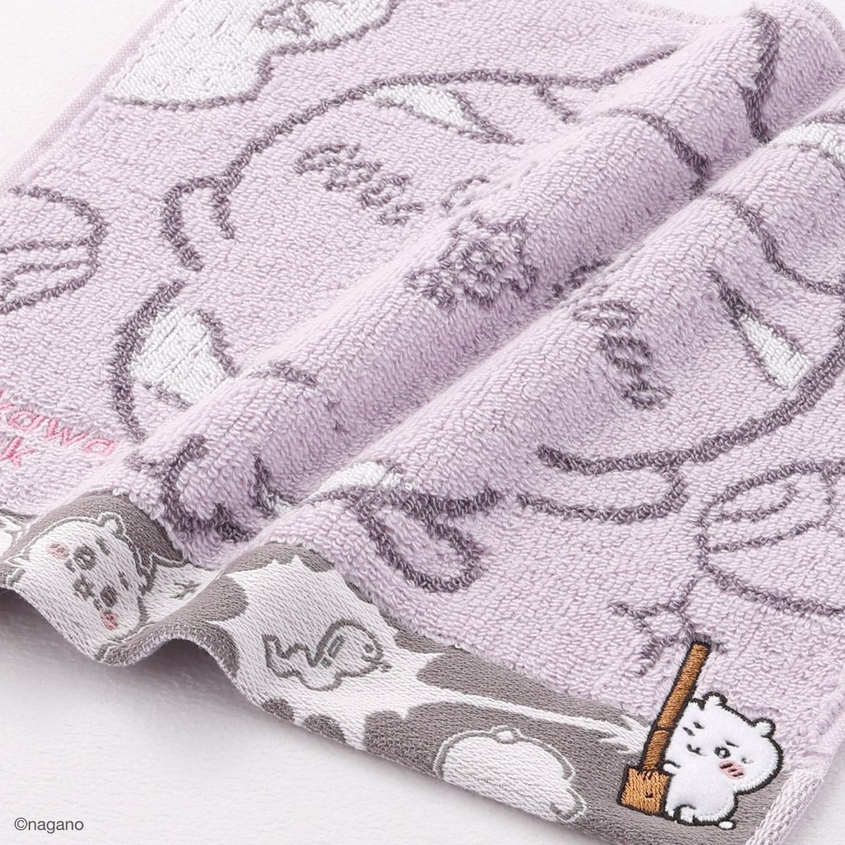 吉伊卡哇乐园 拾魔 ミニ手帕 (哈奇喵)