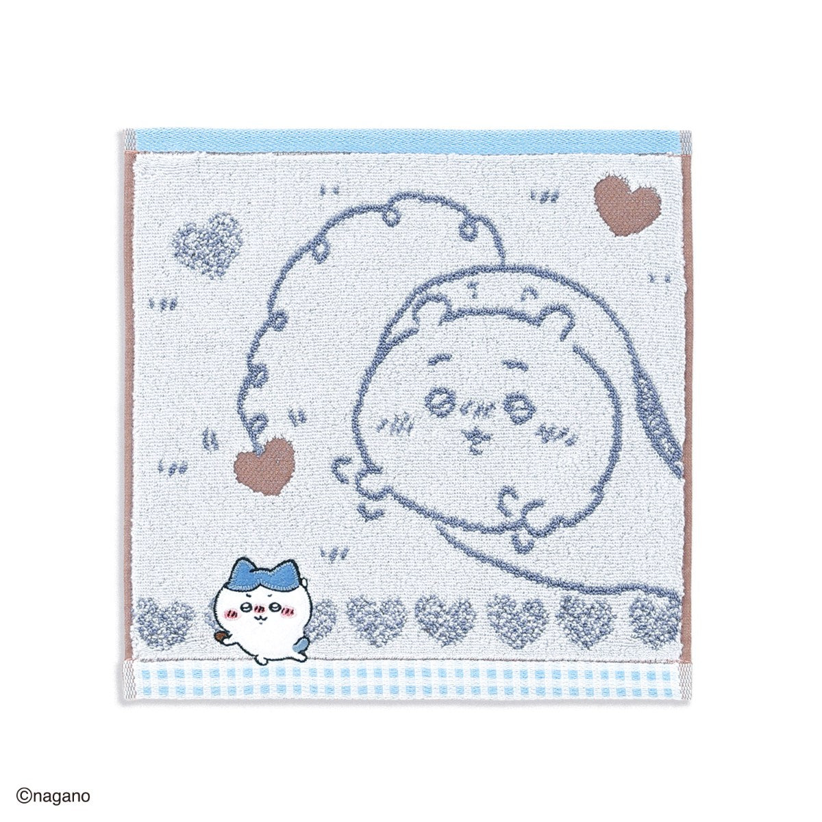 ちいかわ タオルハンカチ(チョコ・ブルー)