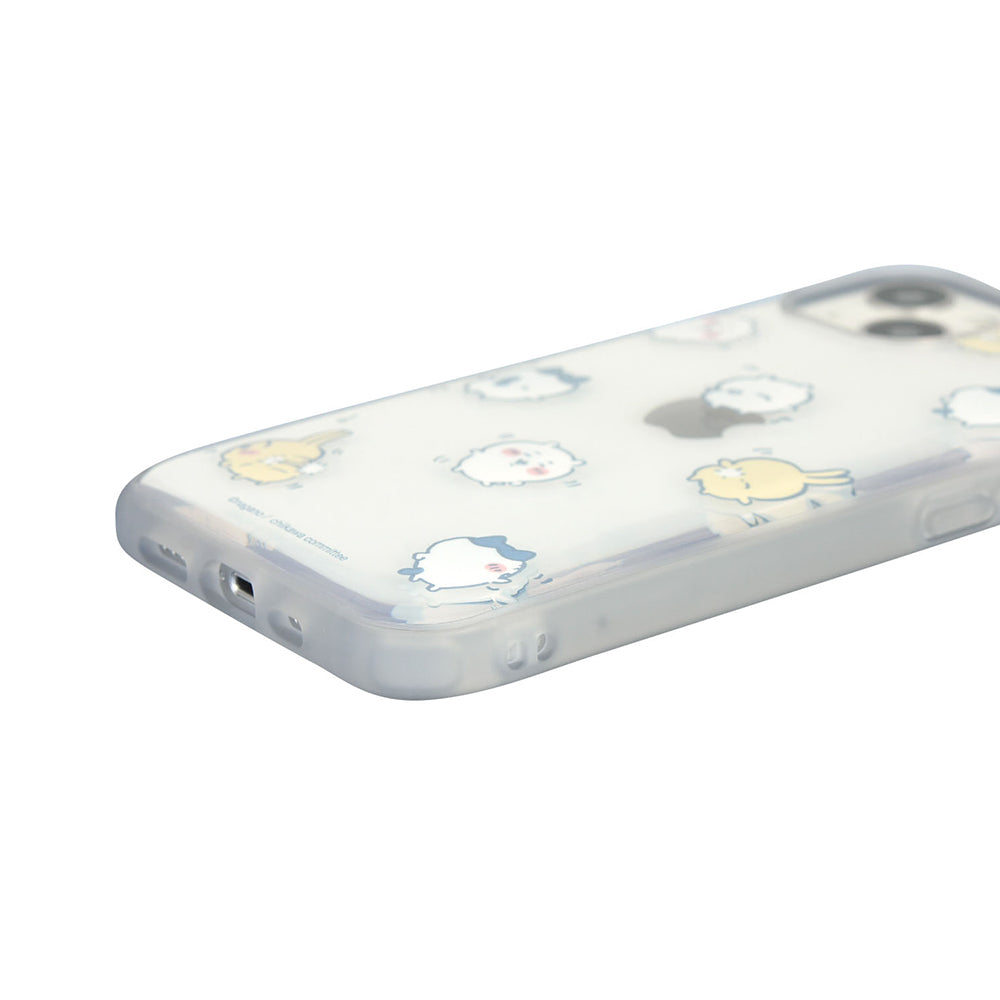 치이카와 IIIIfit Clear iPhone 14/13 호환 케이스 (춤추기)