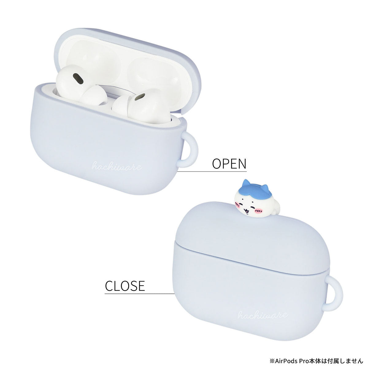 ちいかわ AirPods Pro(第2世代)/AirPods Pro対応 シリコンケース(ハチワレブルー)