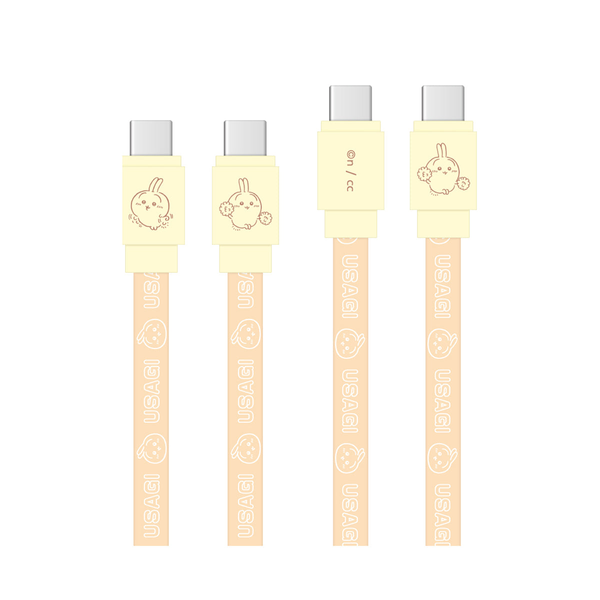 Chiikawa PD60W Compatible USB2.0 Type-C Cable (Usagi)