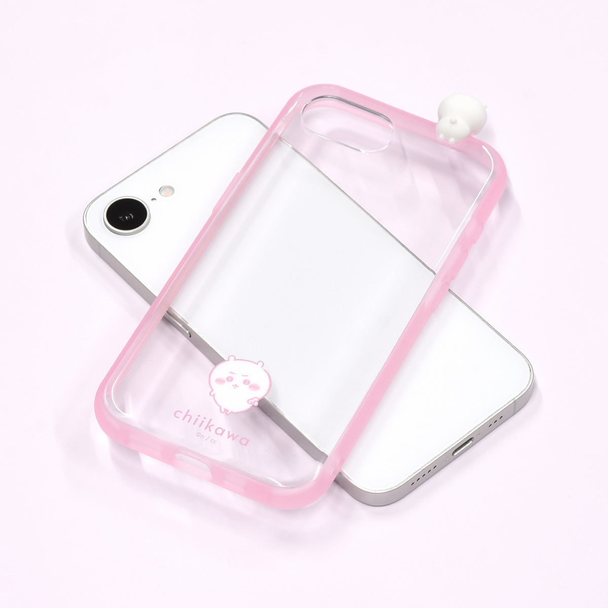 Chiikawa Frame IIIIfit Clear Case for iPhone16e (Chiikawa)