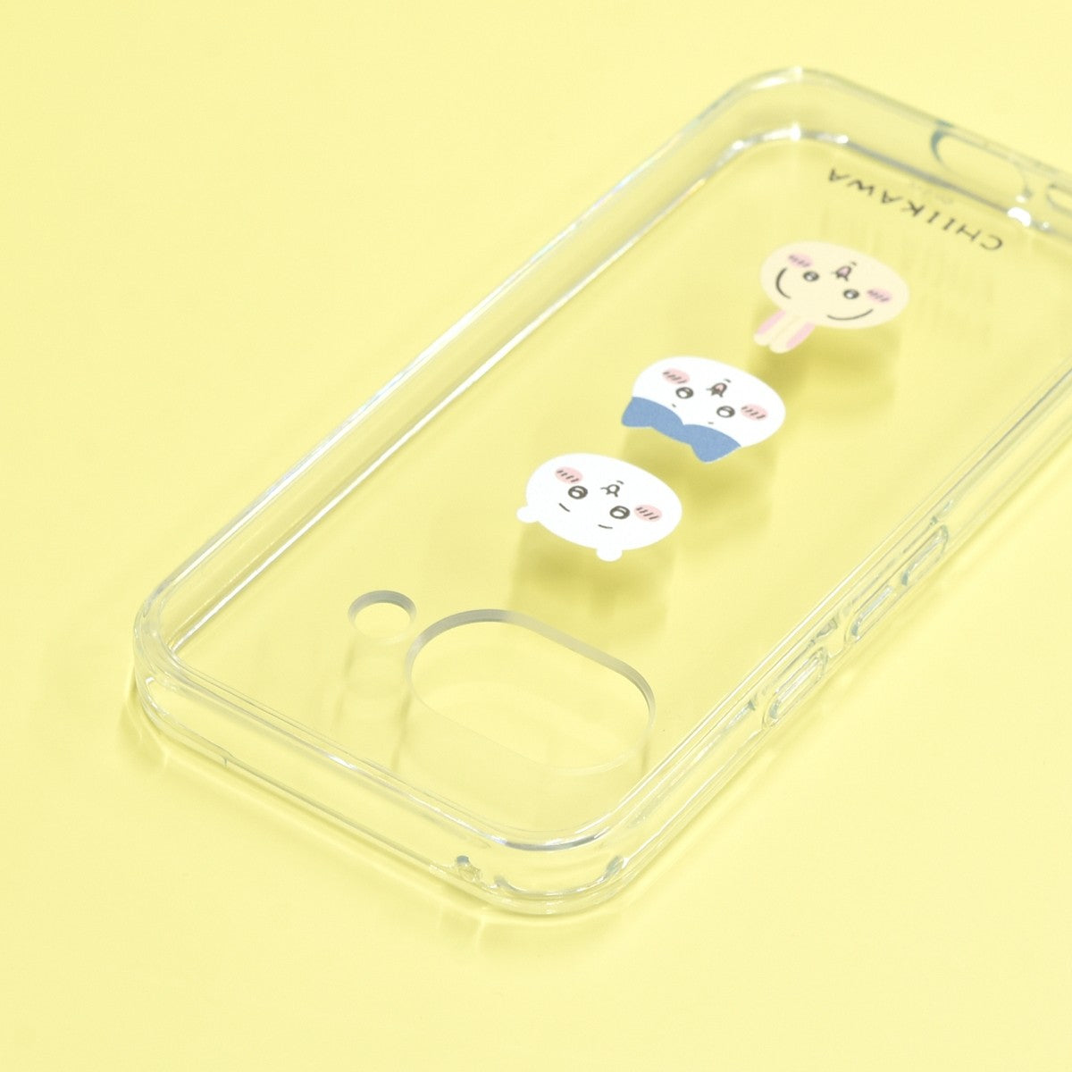 치이카와 Google Pixel 9a 호환 클리어 케이스 (얼굴)