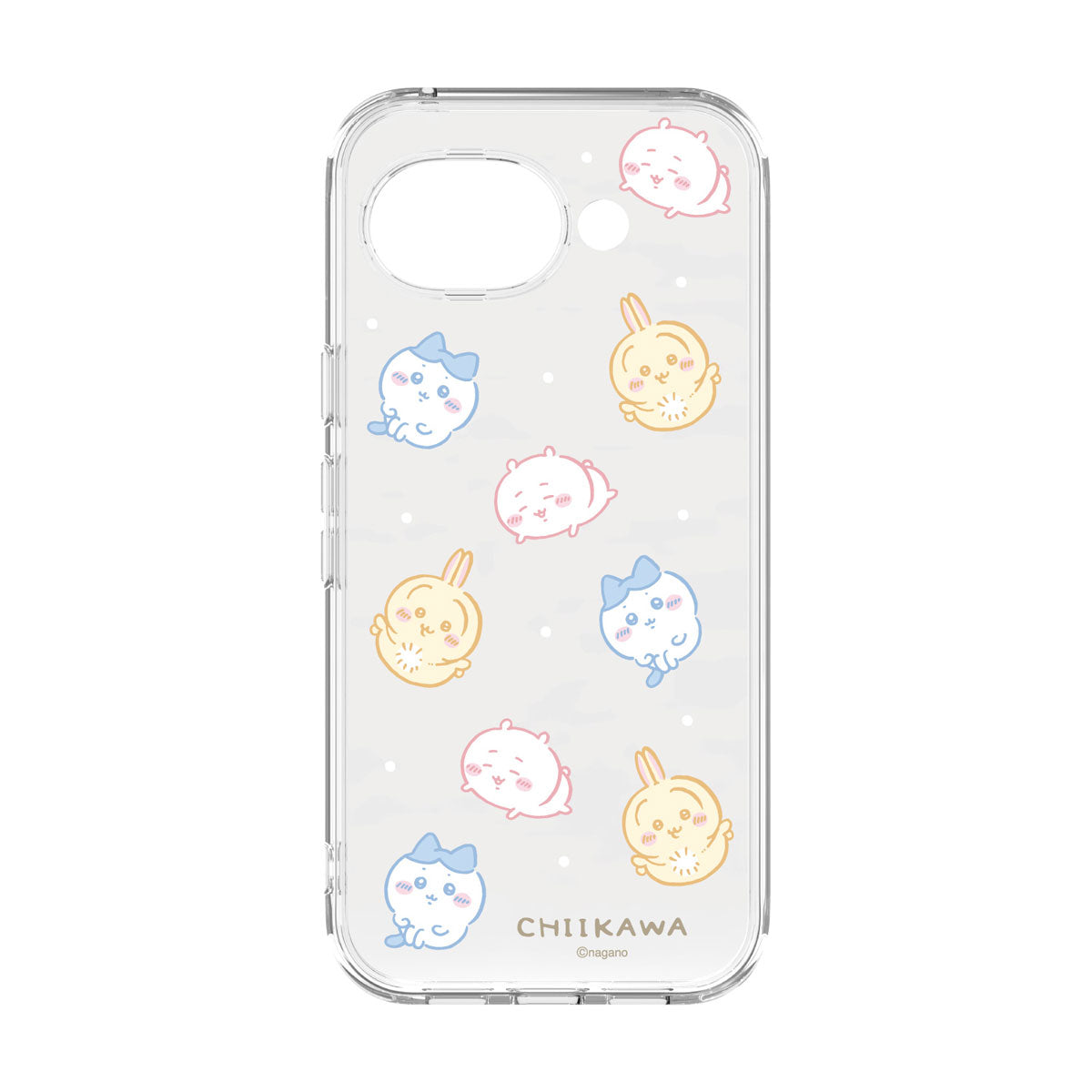 Chiikawa Clear Case for Google Pixel10a (All-over Pattern