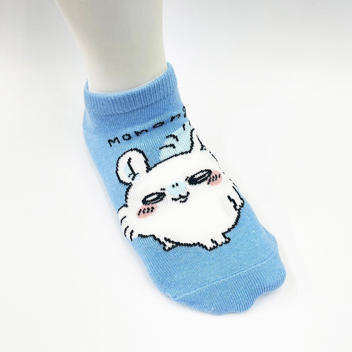 치이카와 스니커 양말 (모몽가 보풀, 사크스) 키즈용