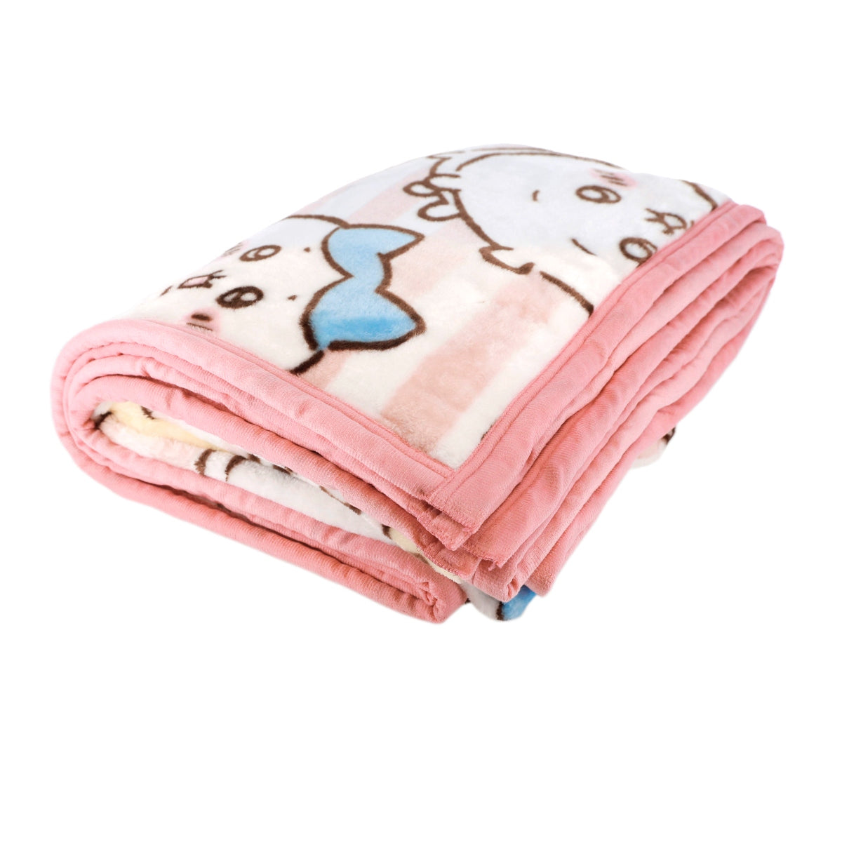 Chiikawa Anime "Chiikawa" Striped Blanket