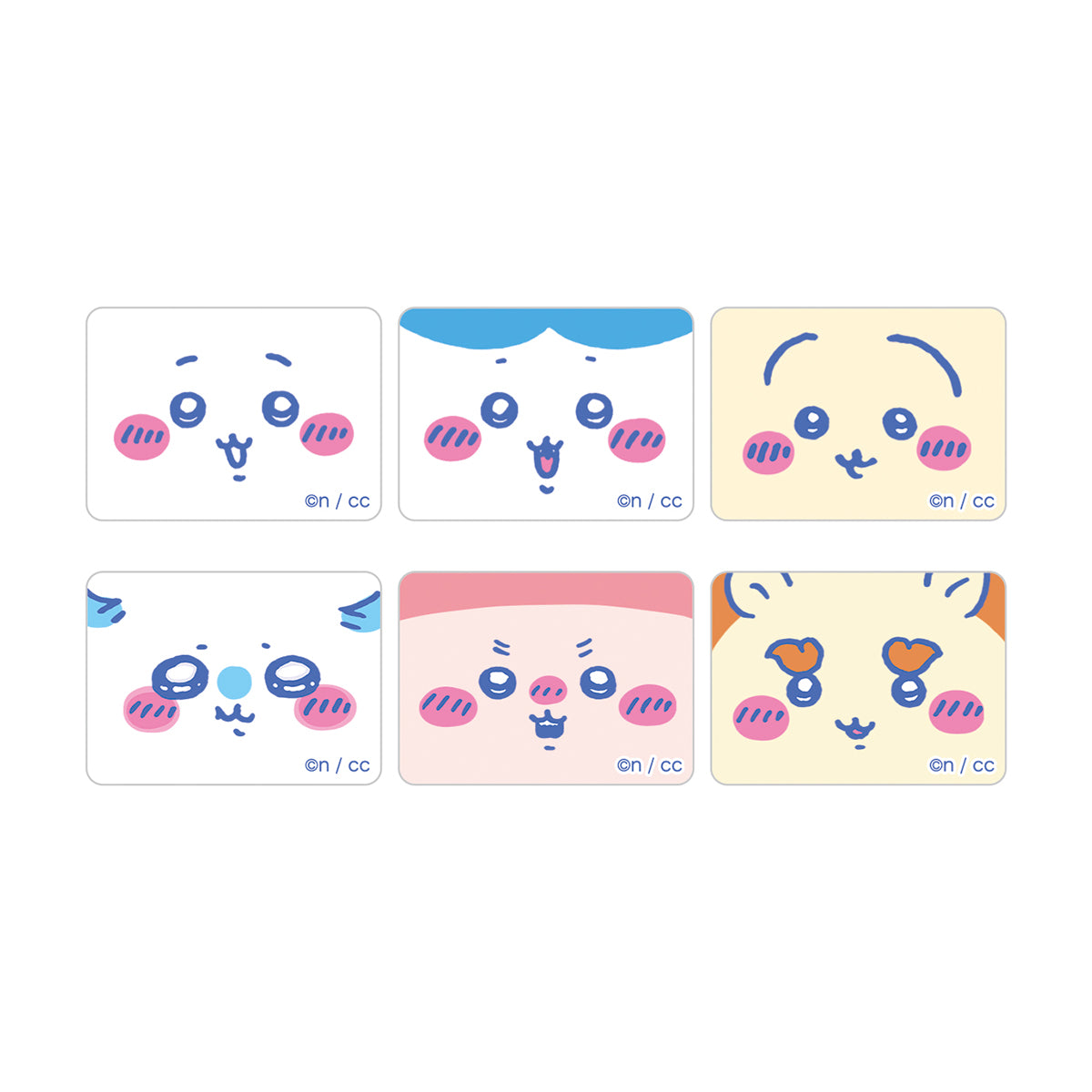 吉伊卡哇 驱虫角色贴纸
