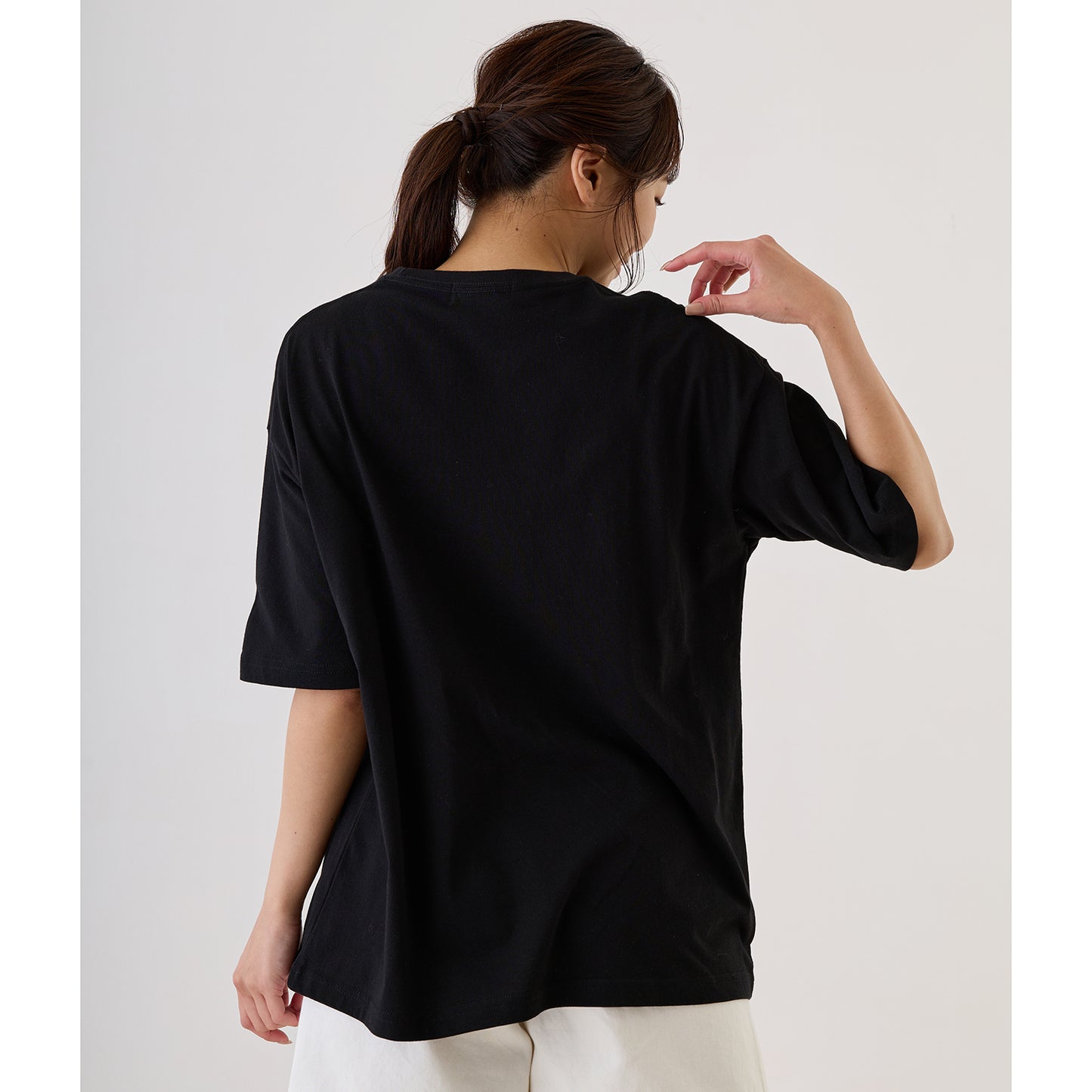 ちいかわ お出かけ楽しみ!な ビッグTシャツ 鎧デッパツ ブラック