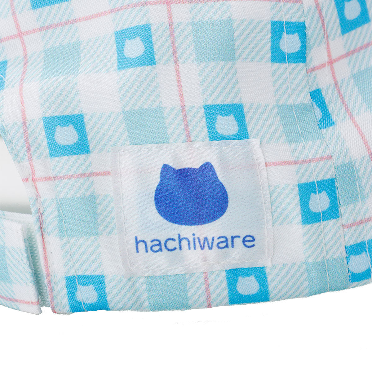 치이카와 체크 시리즈 CAP 하치와레 블루