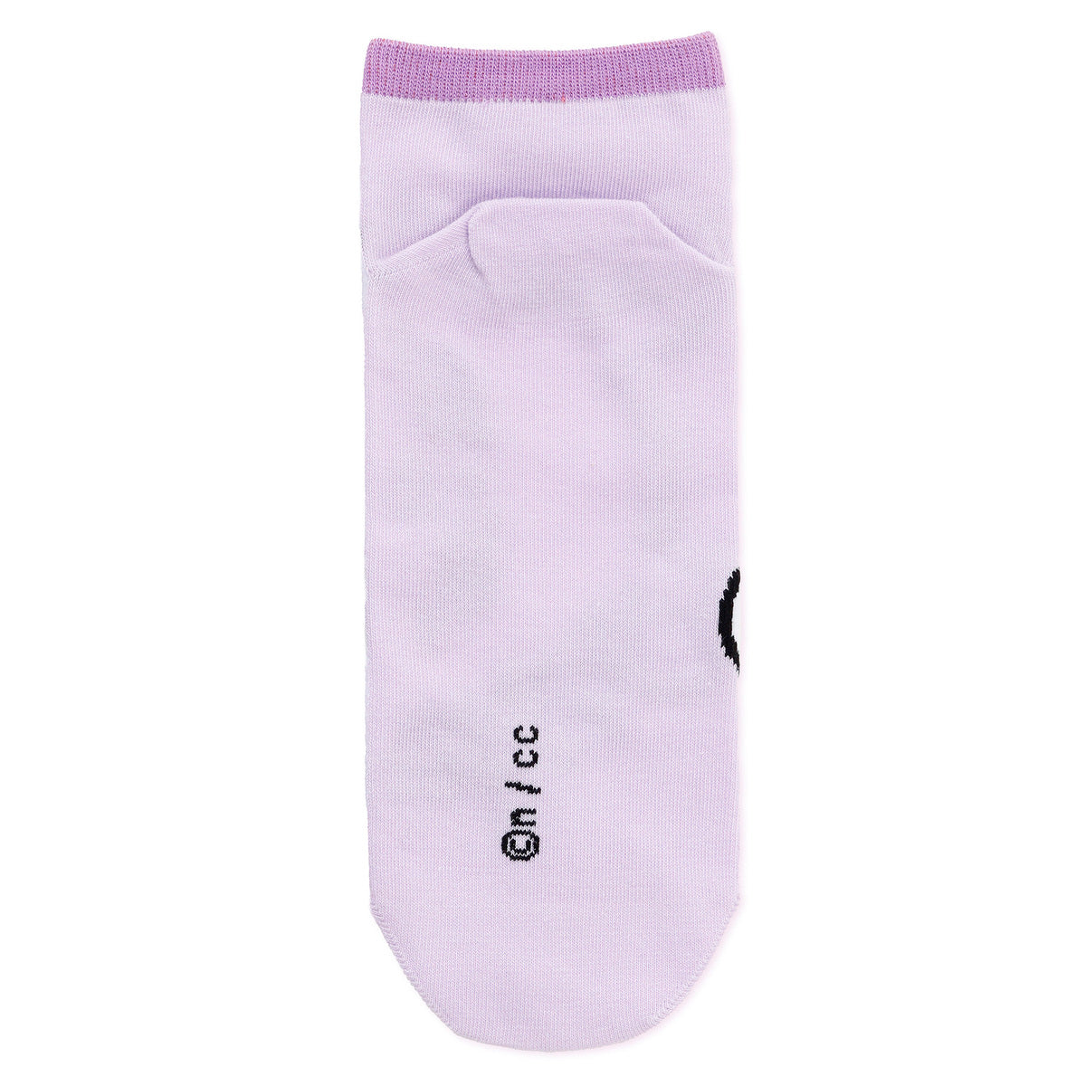 ちいかわ クルーソックス モモンガアップ ライトパープル