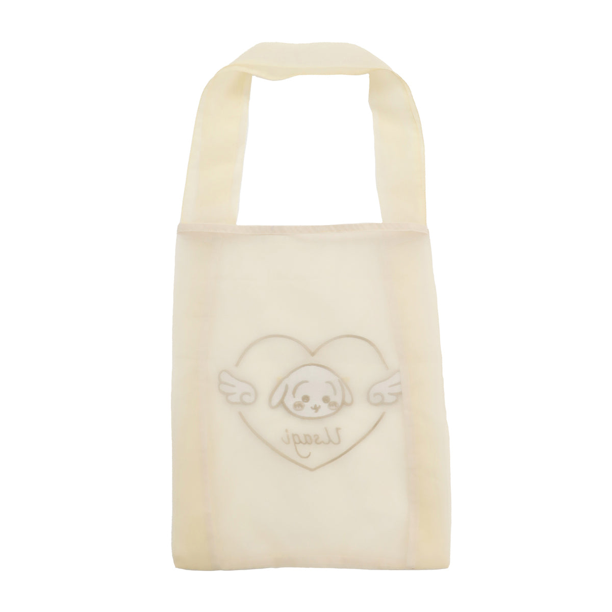 吉伊卡哇 Go!HARAJUKU 歐根紗包 蝴蝶結 黃色 (兔兔)