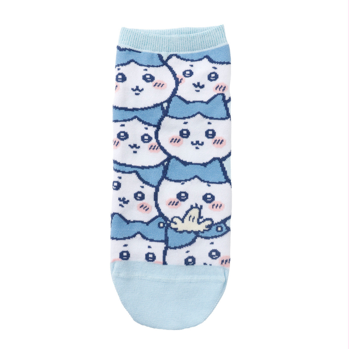 ちいかわ クルーソックス ハチワレいっぱい サックス | ちいかわ
