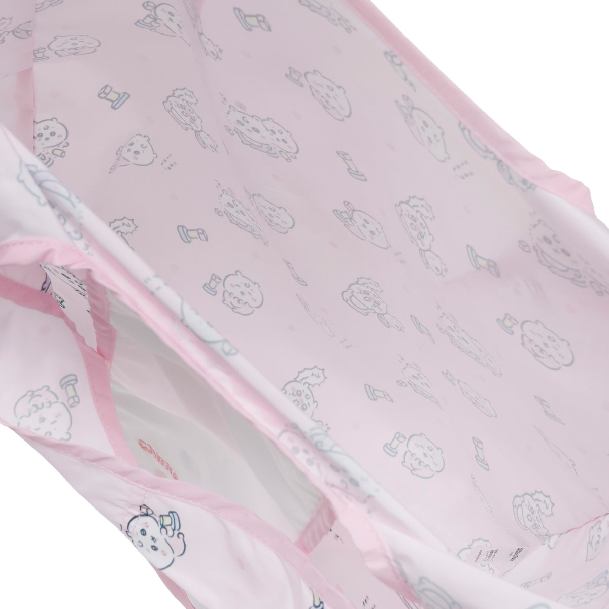 Chiikawa Baby Eco Bag (Knocked Down Blocks) Pink