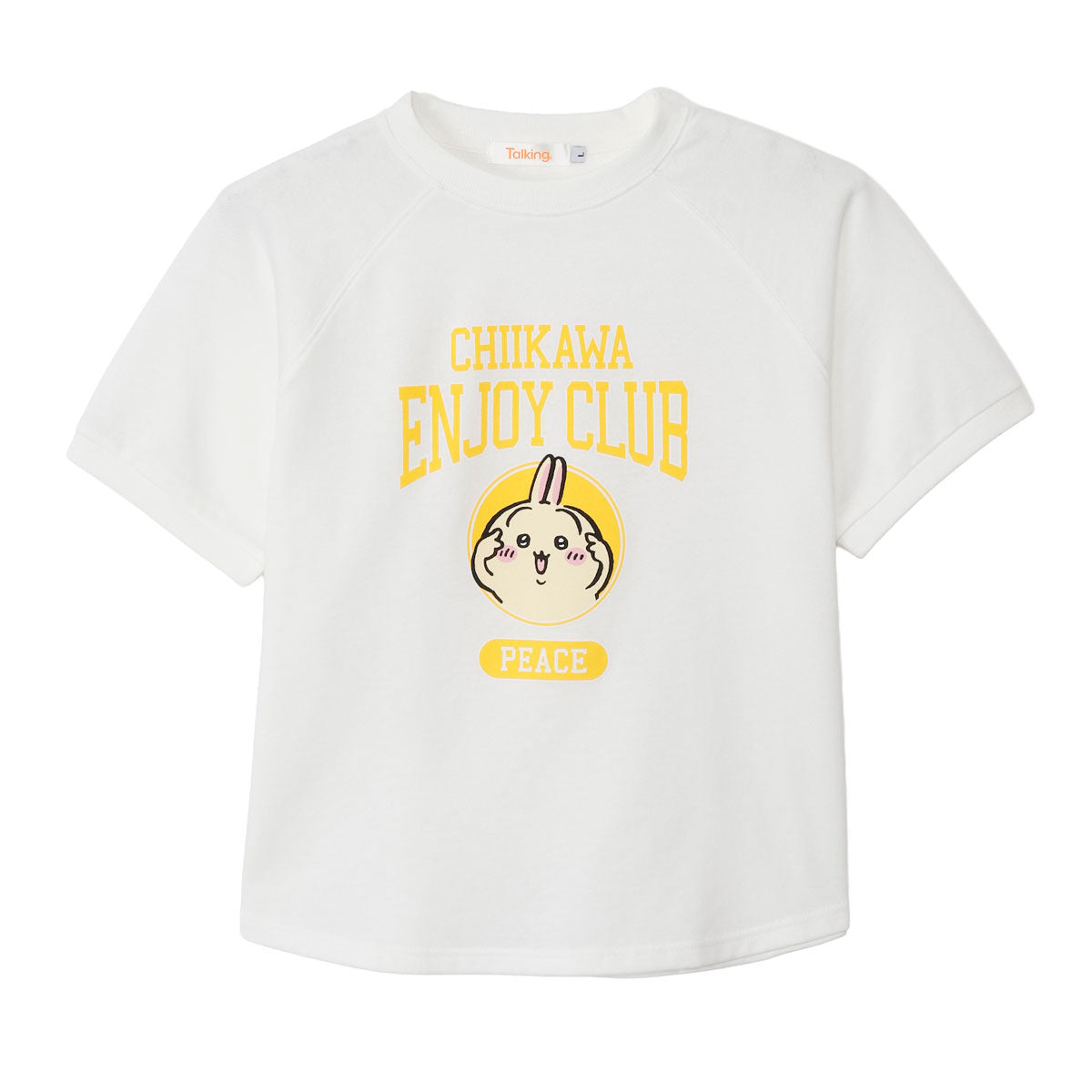 ちいかわ Tシャツ ピース うさぎ ホワイト | ちいかわマーケット 公式