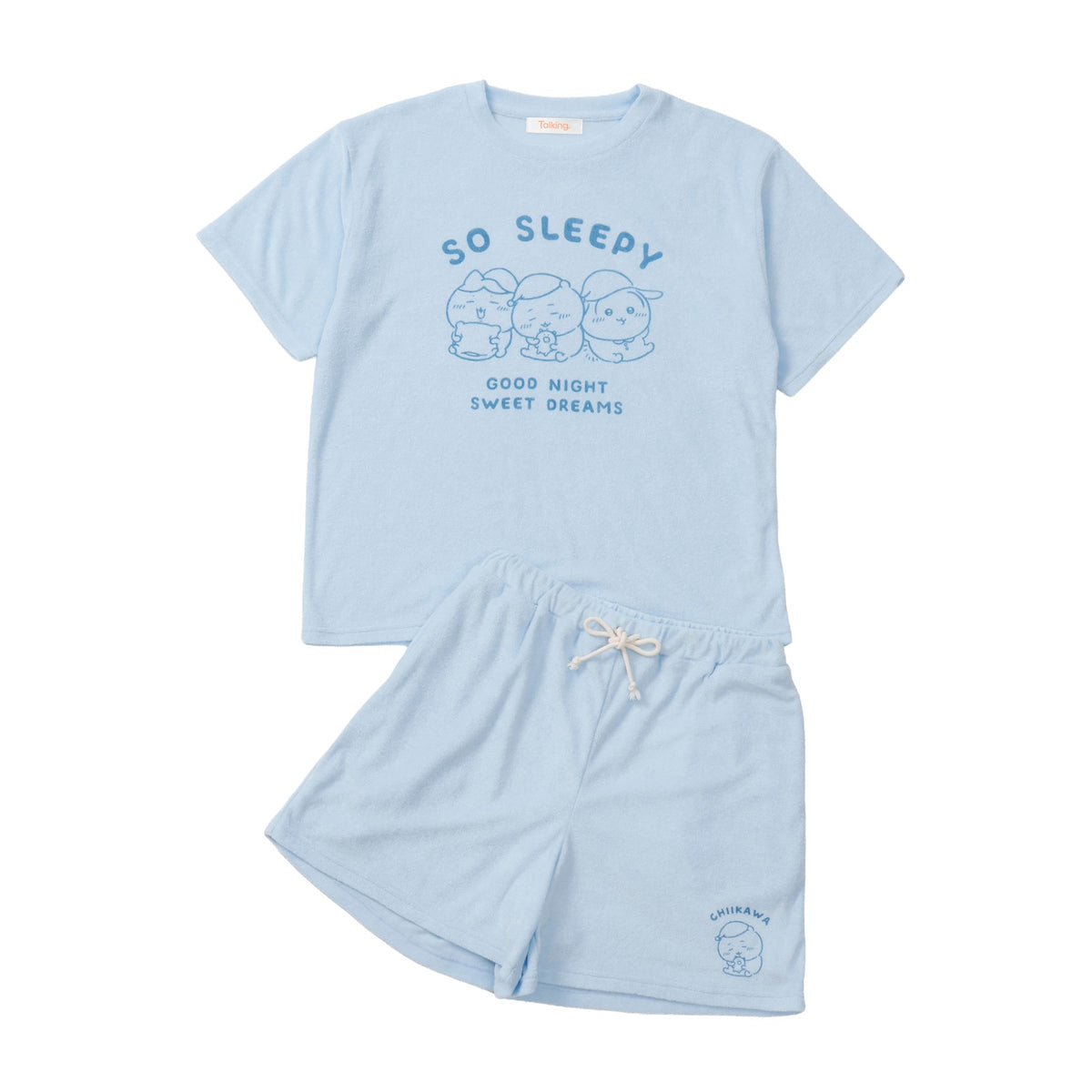 ちい Chiikawa Loungewear Set (SO SLEEPY / Blue) | Chiikawa Market