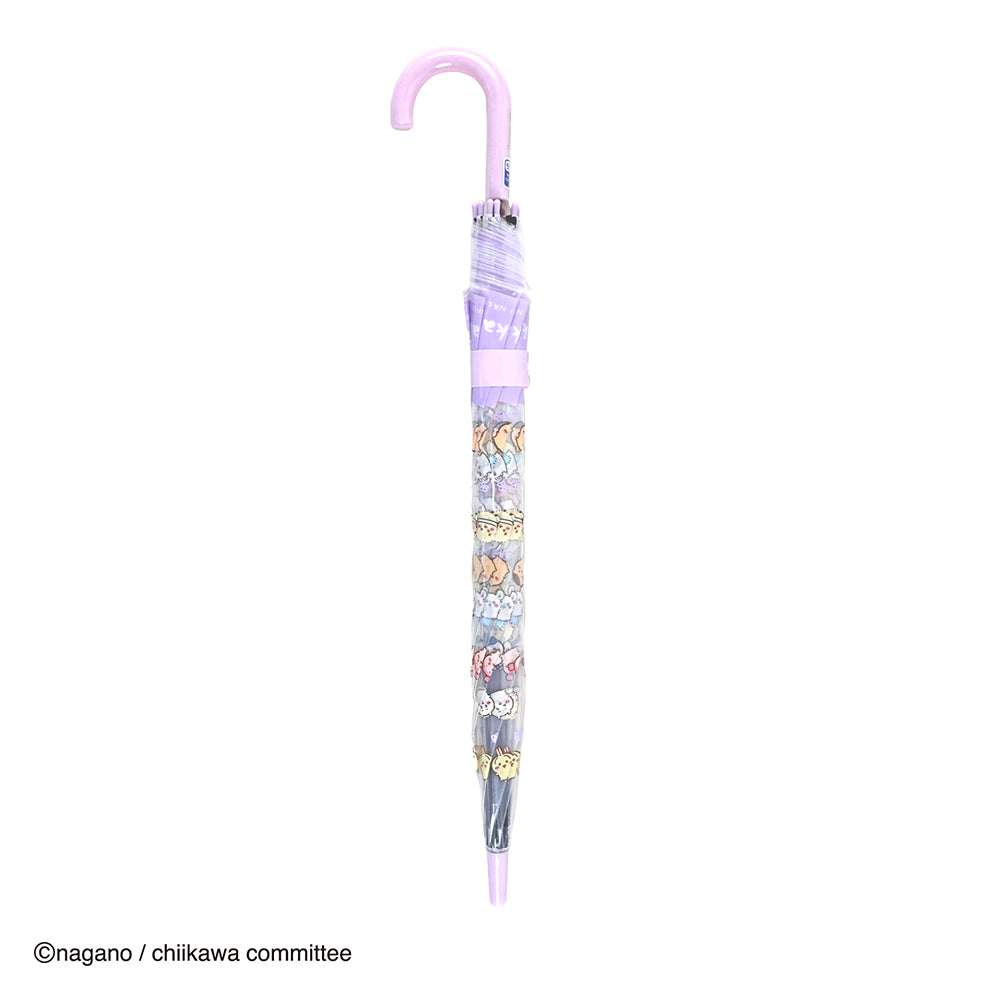 吉伊卡哇 一键式塑料伞 55cm(白眼们)