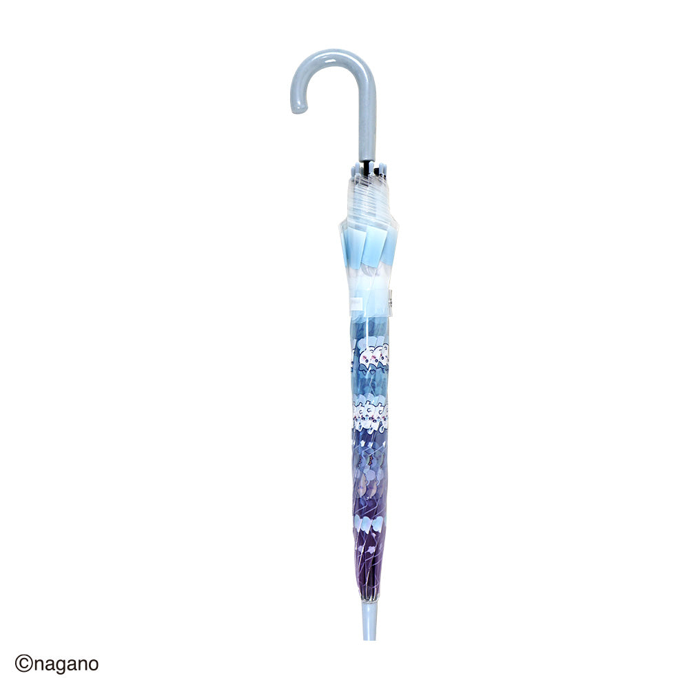 吉伊卡哇 自动透明伞 50cm (云朵)