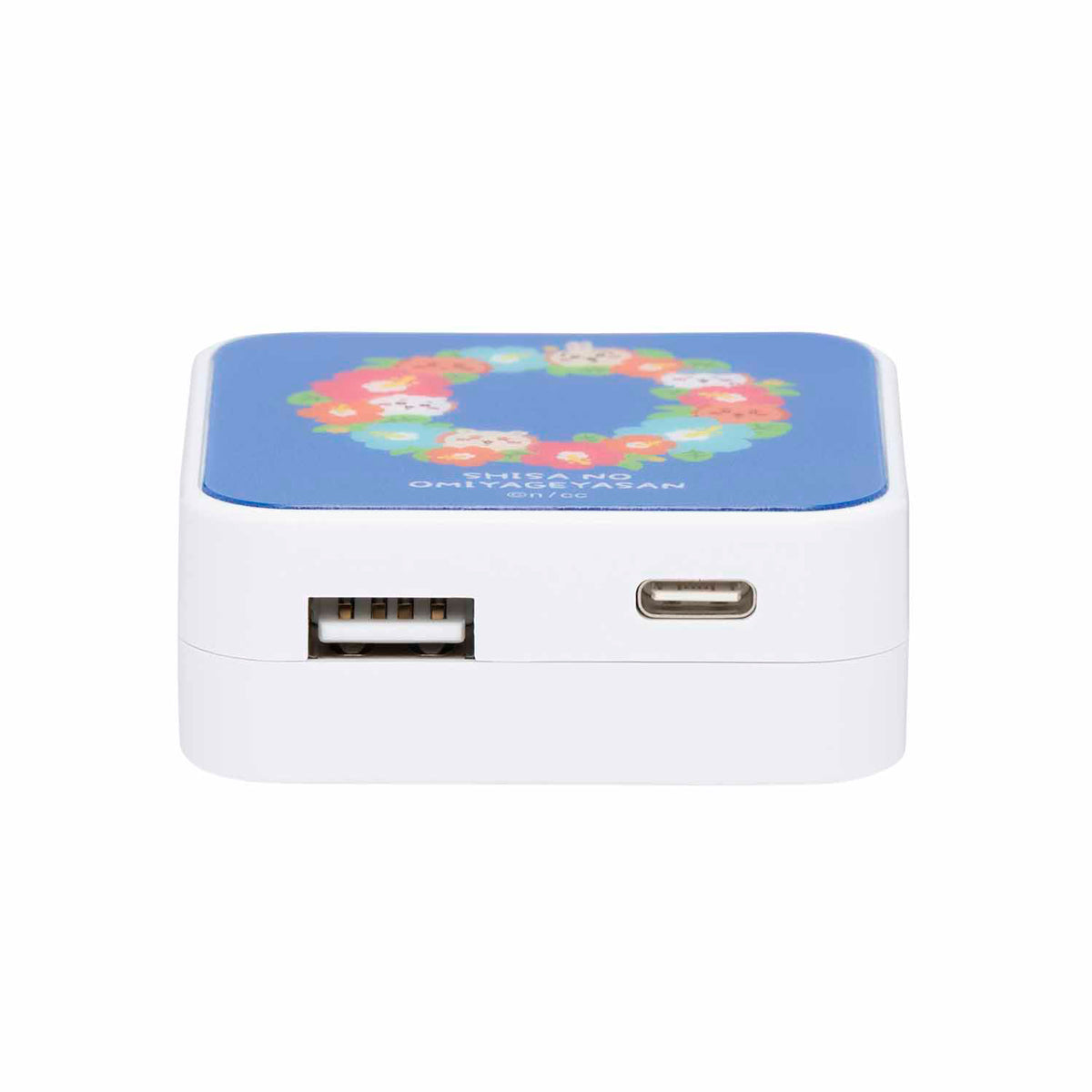 Chiikawa Shisa's Souvenir Shop AC Adapter (Hibiscus)