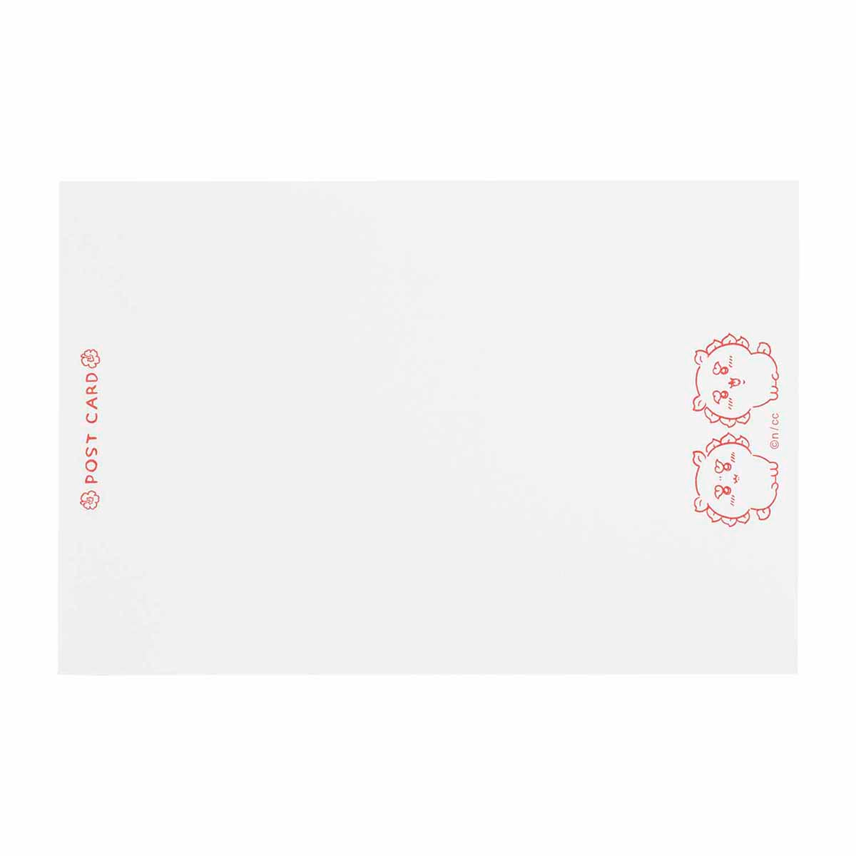 ちいかわ シーサーのおみやげやさん 活版ポストカード(ア・・・ぅん・・・)