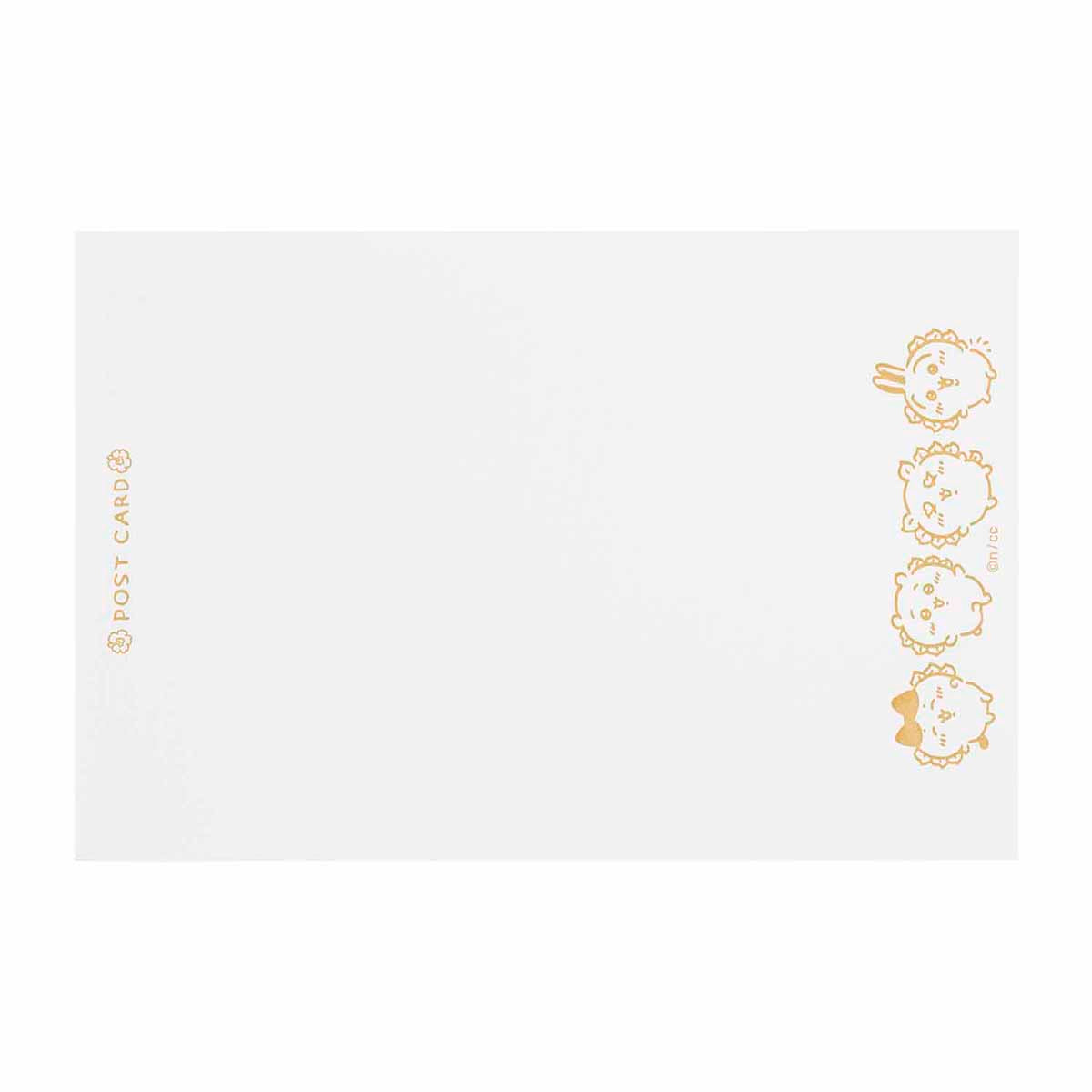 ちいかわ シーサーのおみやげやさん 活版ポストカード(なんくるないさ~!!)