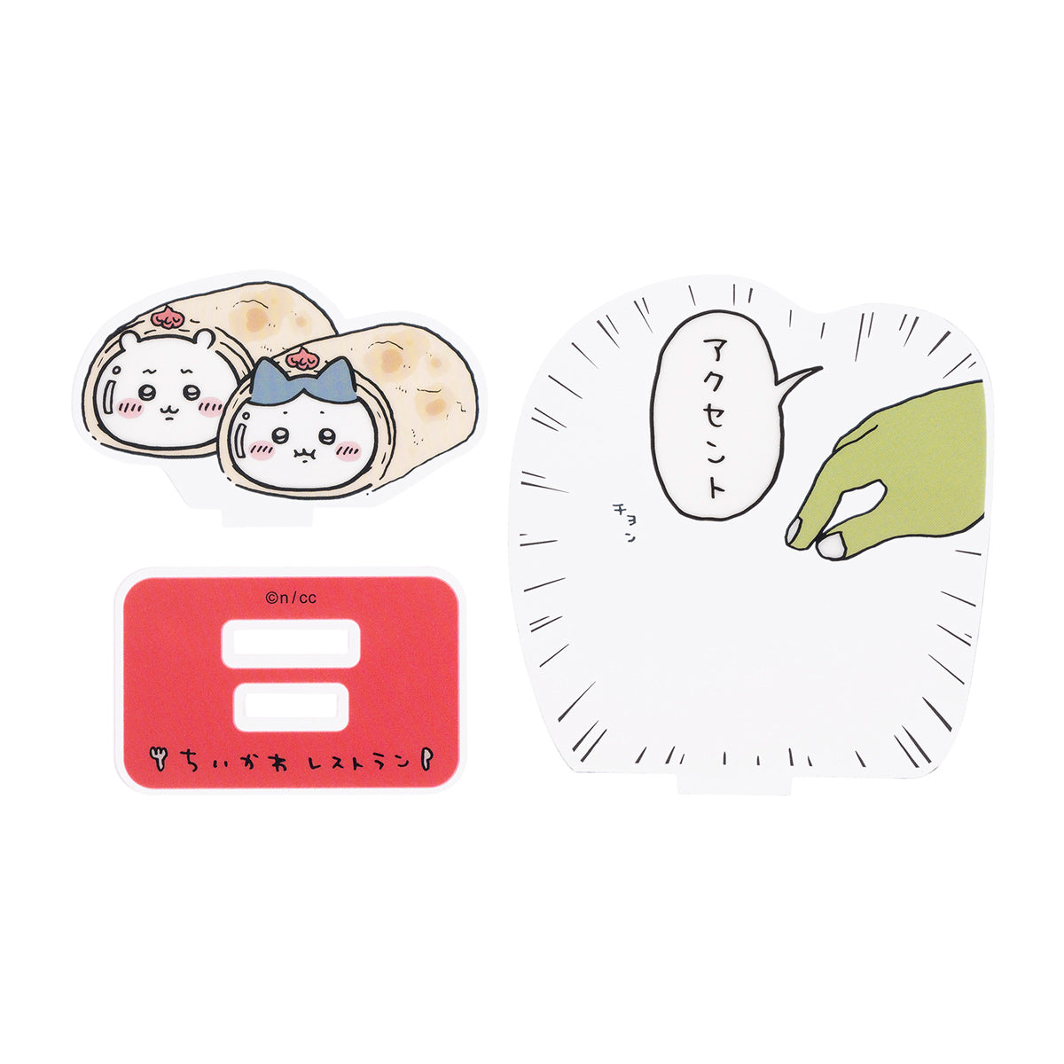 吉伊卡哇餐厅 层叠亚克力立牌(玉米饼)