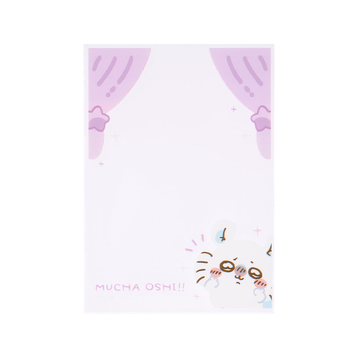 ちいかわ ミニフォトが入るサイズのクリアスリーブ(モモンガ)