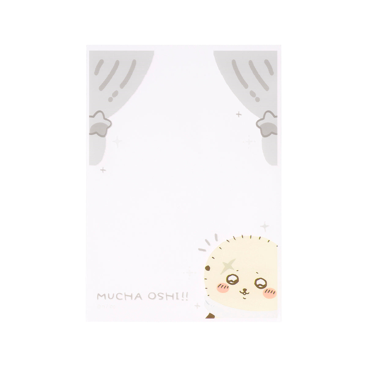 吉伊卡哇 可放迷你照片的透明套(海獺)