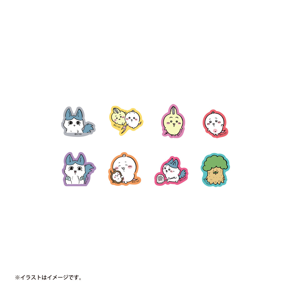 ちいかわ パラレルワールド!? フレークシール