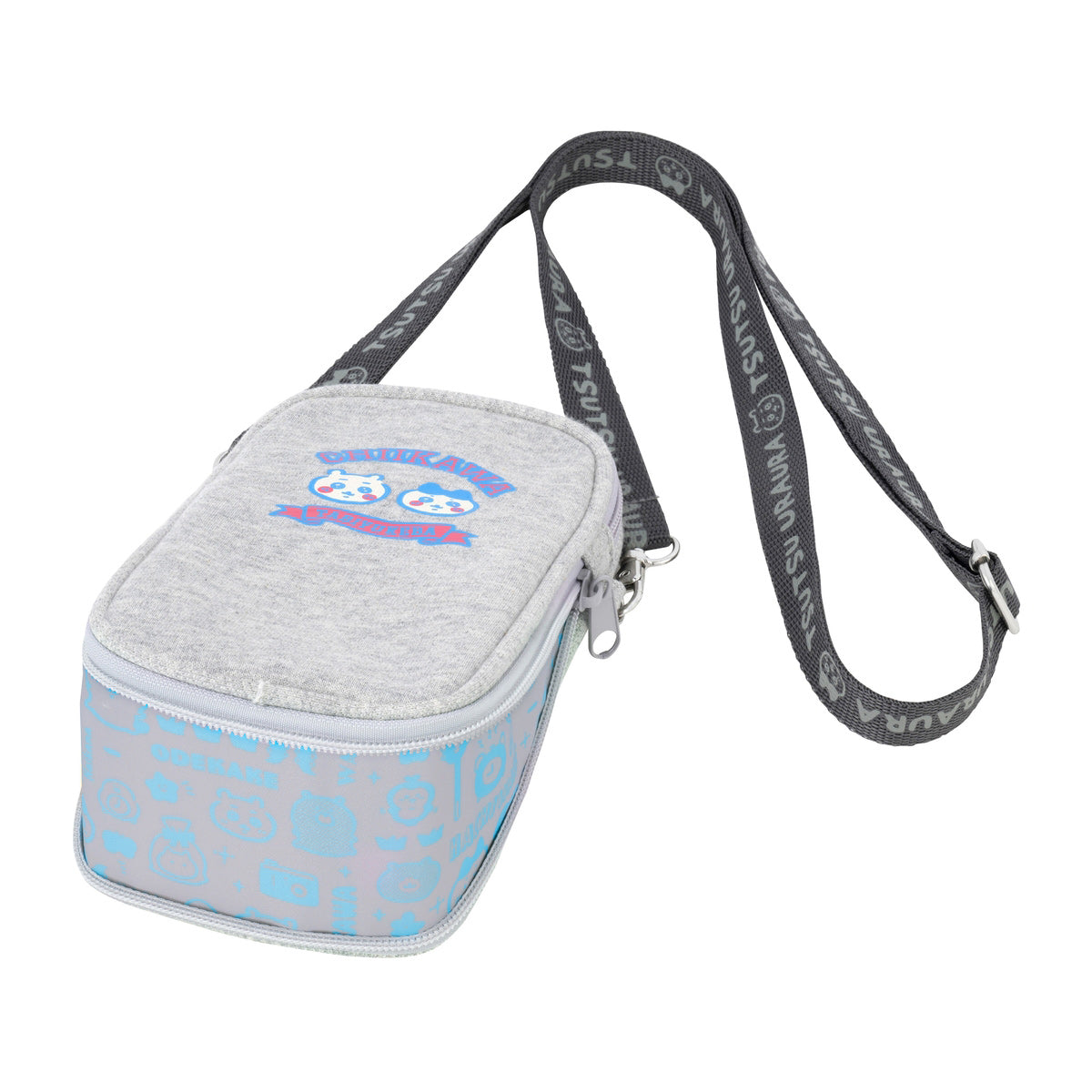 ちいかわ マチが広がる!スウェットショルダーポーチ(ちいかわとハチワレ)