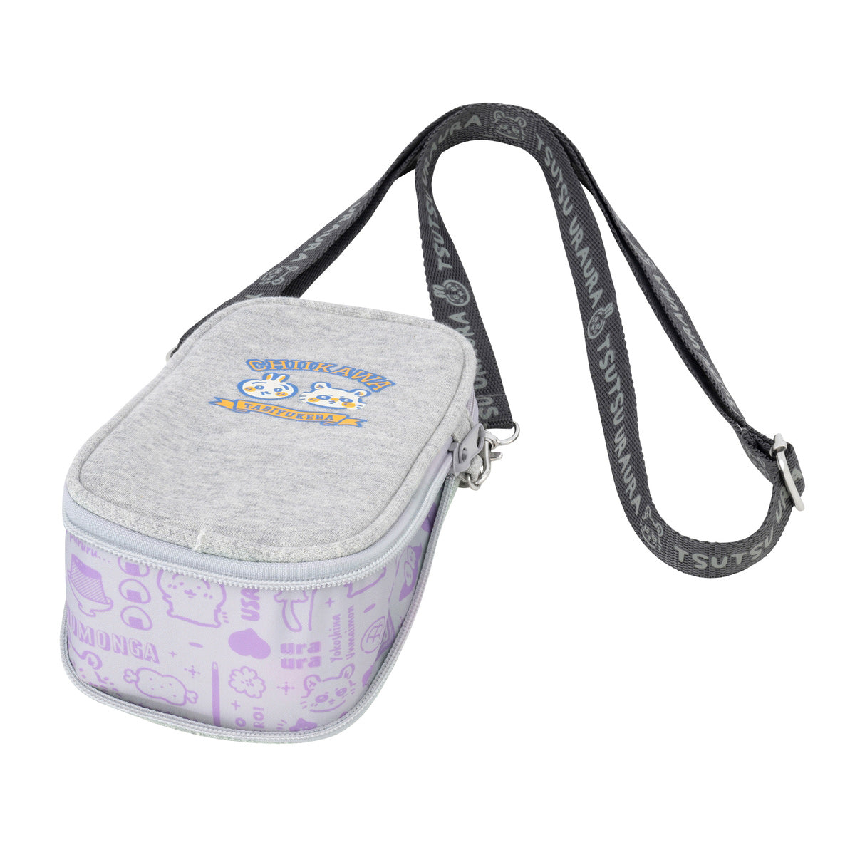 ちいかわ マチが広がる!スウェットショルダーポーチ(うさぎとモモンガ)