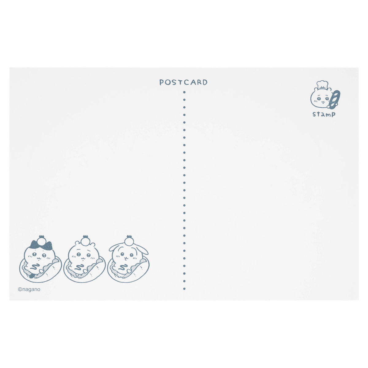 ちいかわ ちいかわベーカリー 活版ポストカード(パン作りなトリオ)