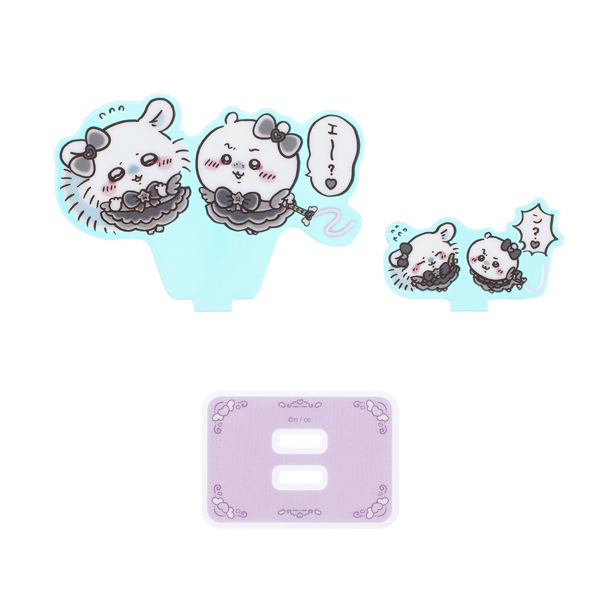 吉伊卡哇 魔法吉伊卡哇 黑魔法分層亞克力立牌(吉伊卡哇&小桃鼠)