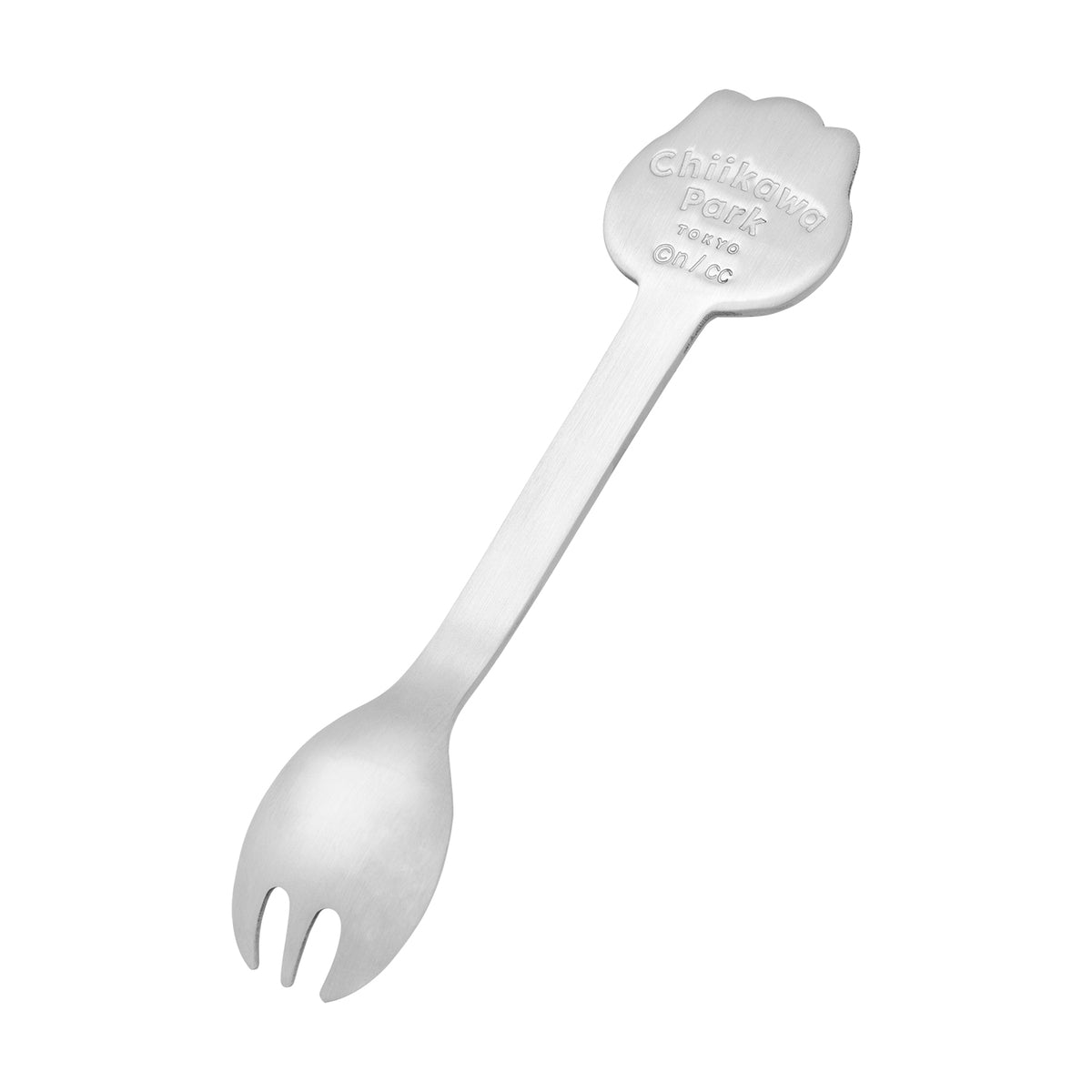 ちいかわ ちいかわパーク おかおステンレススプーンフォーク(ハチワレ)