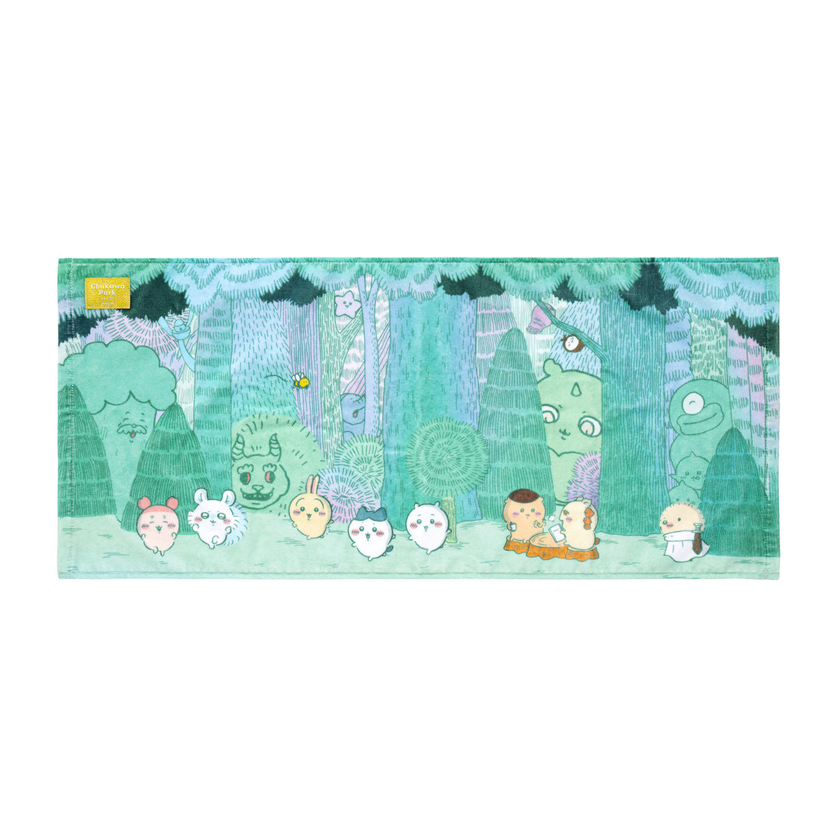 ちいかわ ちいかわパーク フェイスタオル(昼の森)