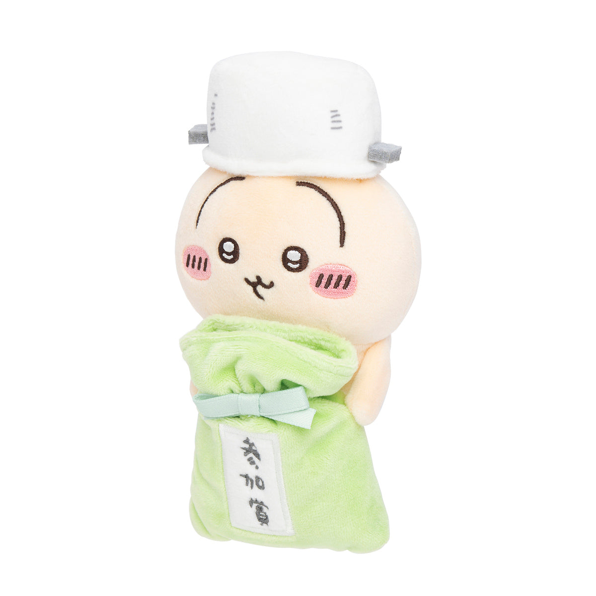 치이카와 데스크톱에서 지켜보는 인형 (참가상 든 우사기)