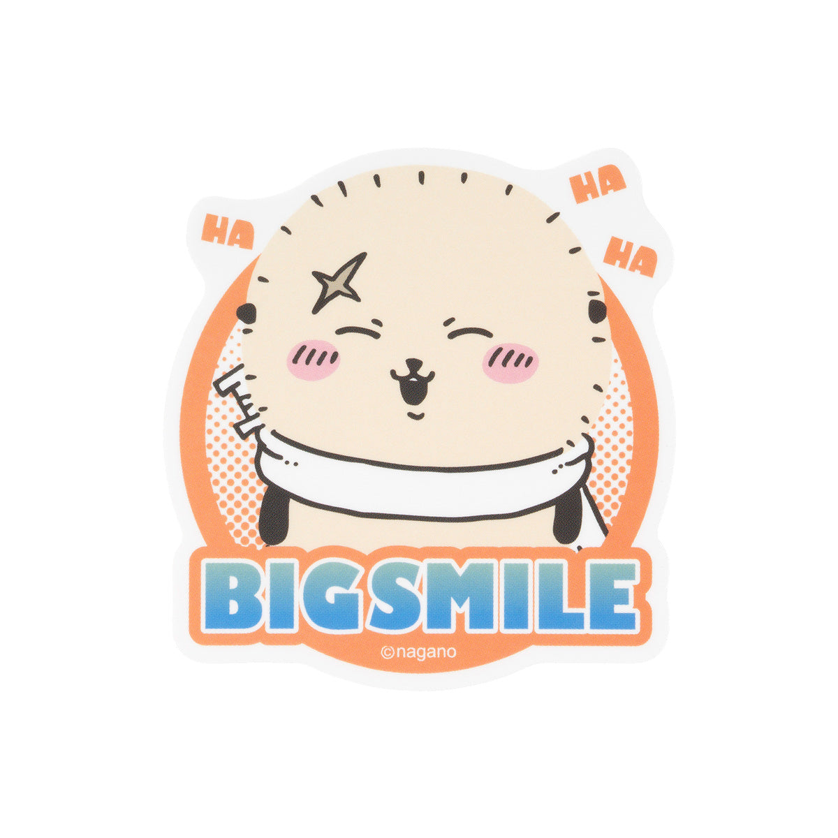 Chiikawa Rakko's Smartphone-sized Sticker (BIGSMILE)