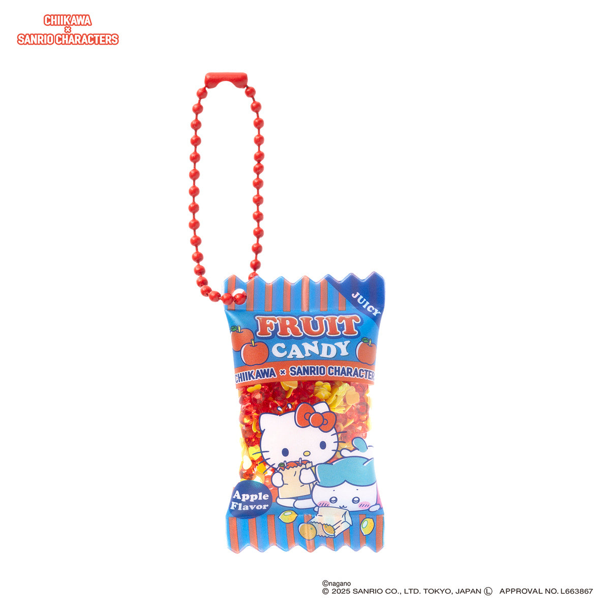 akaちゃん コンパクト Chiikawa × Sanrio Characters Supermarket Shaka Shaka Snack