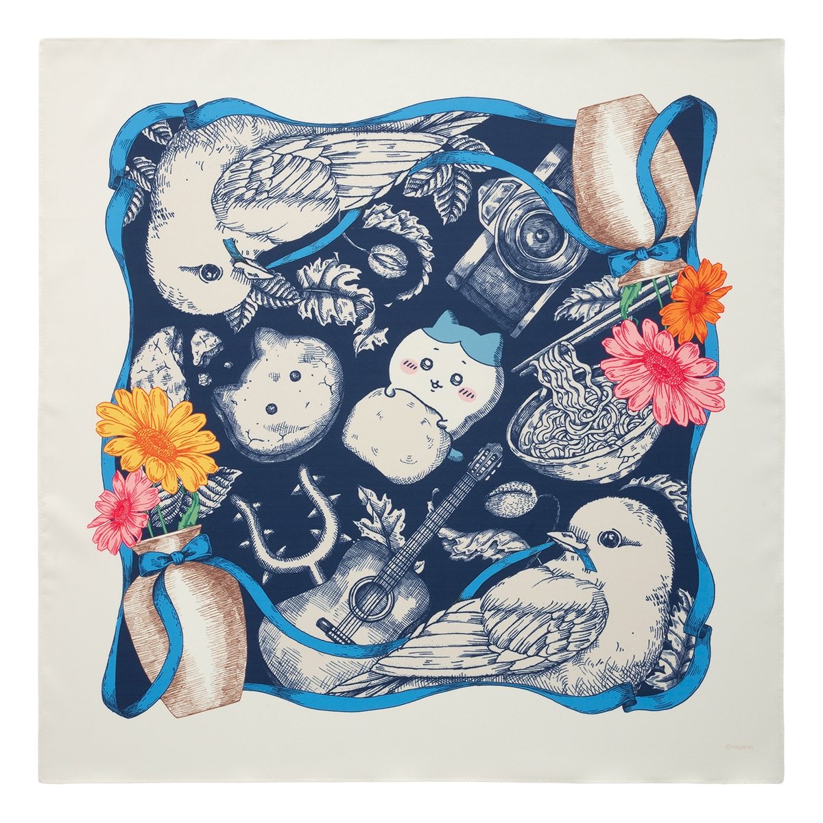 吉伊卡哇乐园 丝巾 (哈奇喵的故事)