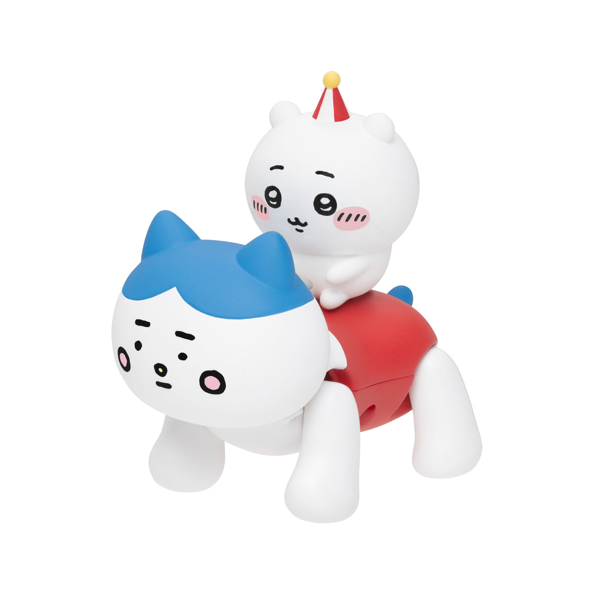 ちいかわ ちいかわらんど ぴーぽぽートコトコフィギュア　ハチワレ　うさぎ ちいかわ ちいかわらんど ぴーぽぽートコトコフィギュア（ちいかわ