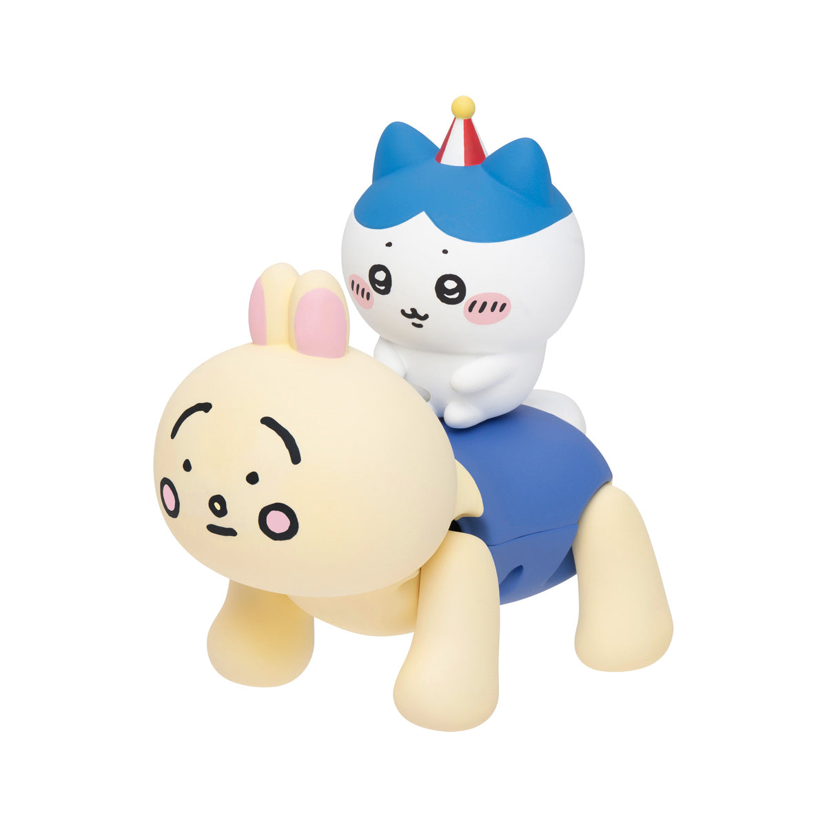 ちいかわらんど ぴーぽぽートコトコフィギュア ちいかわ ちいかわ ちいかわらんど ぴーぽぽートコトコフィギュア（ハチワレ