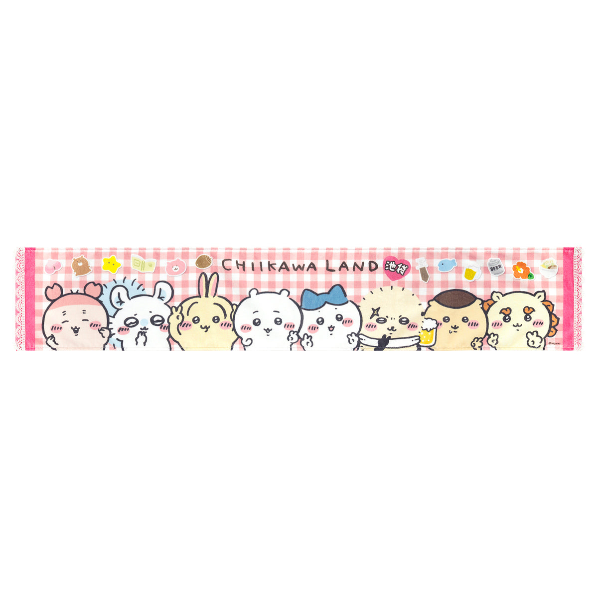 ちいかわ Go!IKEBUKURO マフラータオル | ちいかわマーケット 公式 ちいかわ Go!IKEBUKURO マフラータオル | ちいかわマーケット 公式