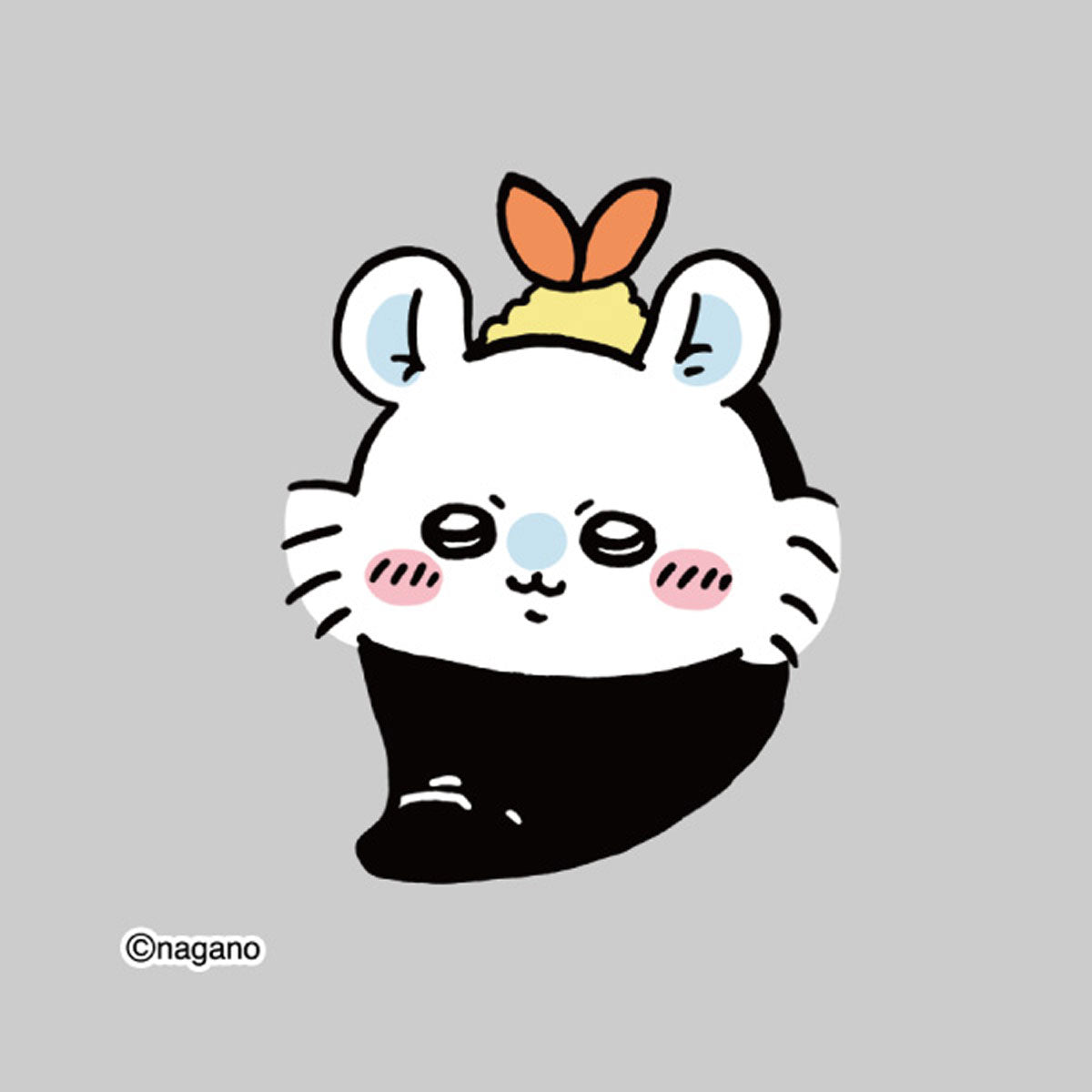 ちいかわ キャラぴた アイロンプリントシート①ミニ16