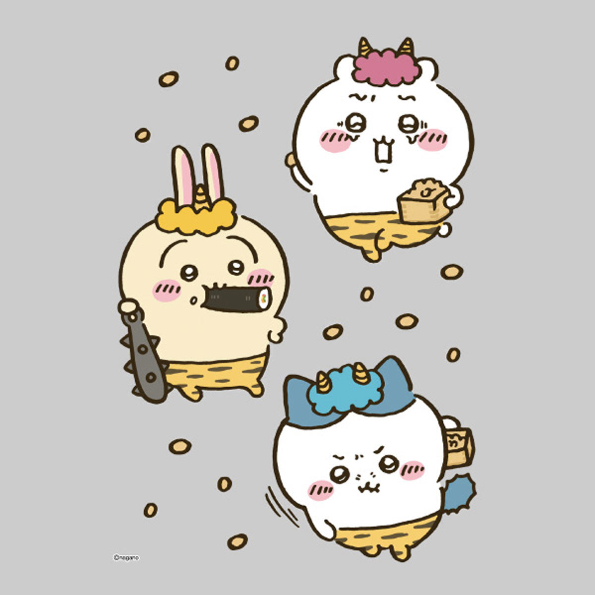 ちいかわ キャラぴた アイロンプリントシート①A51