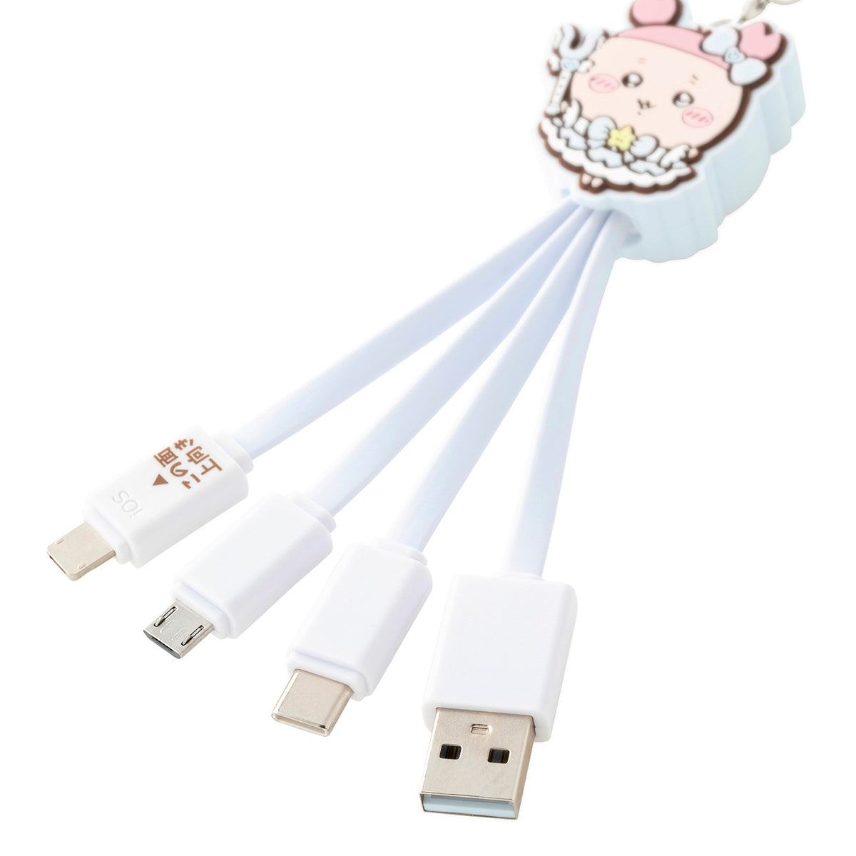 吉伊卡哇 魔法吉伊卡哇 多功能智慧型手機充電線(螃蟹)