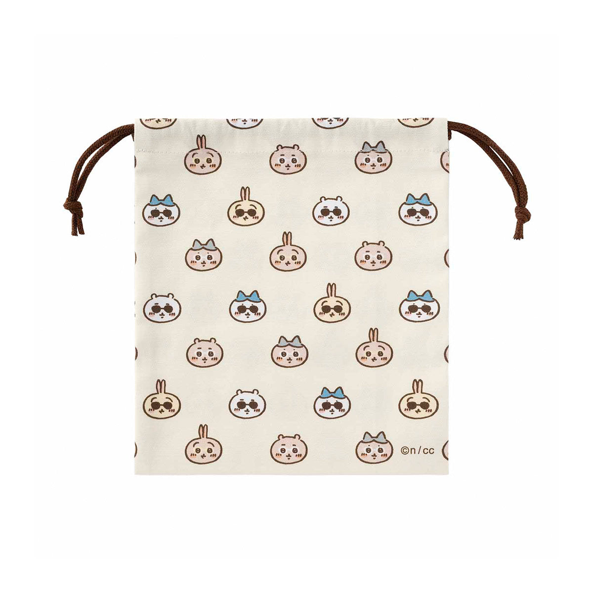 吉伊卡哇 東京特產 適中大小的巾著袋(戴墨鏡的大家)