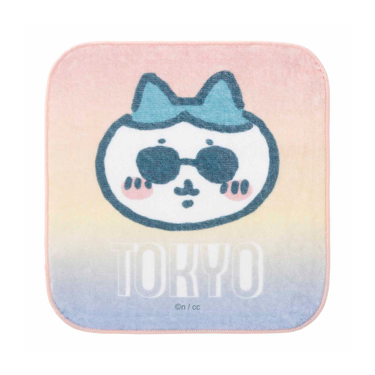 ちいかわ 東京みやげ ハンドタオル(サングラスなハチワレ)